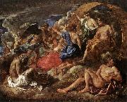 POUSSIN, Nicolas Helios and Phaeton with Saturn and the Four Seasons sf Germany oil painting artist